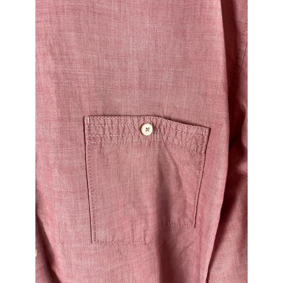 Article 365 Broken In Shirt Mens 2XL Button Up pink Long Sleeve Dress Shirt - Picture 4 of 4